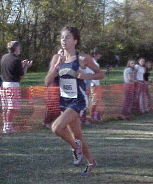 T.C. Roberson's Clair Duval wins 2003 State 3-A Meet