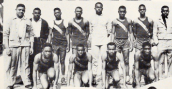 Photo of the 1951 West Charlotte HS team