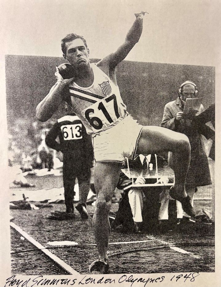 Chunk Simmons: 1948 Olympics