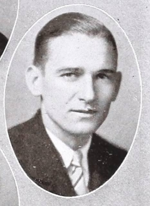 1928 yearbook photo of Clarence Phoenix