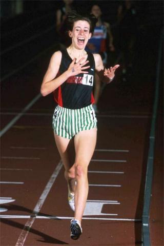 Julia Lucas wins Mile in 4:51.56